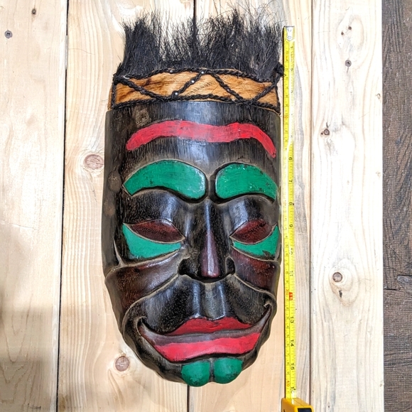 Tribal Mask | Hand Crafted Native Art | - Picture 1 of 3